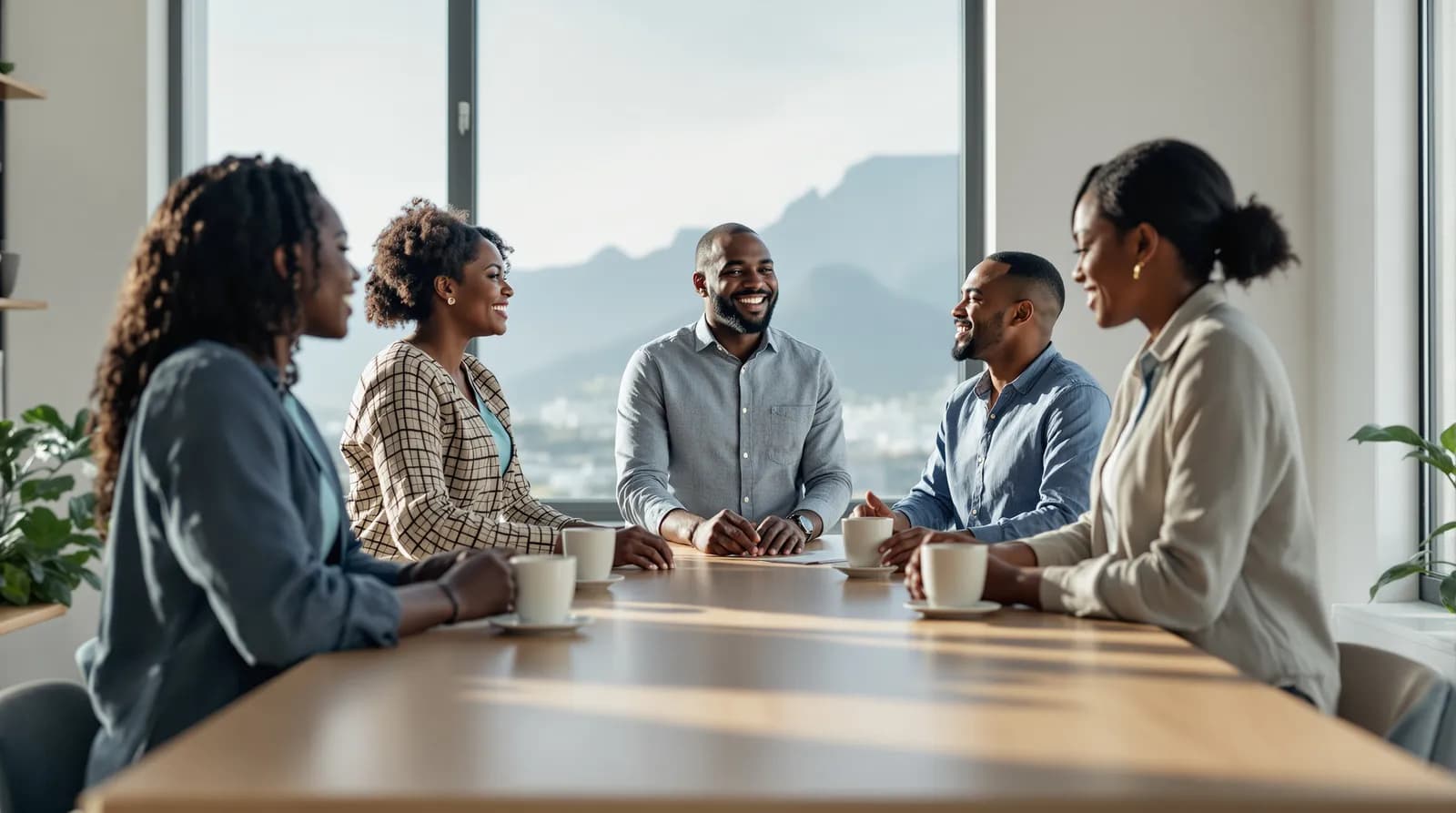 Professional services team using Blue Oceans
